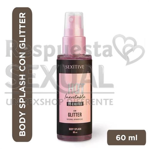 Body Splash So Excited con glitter 60ml